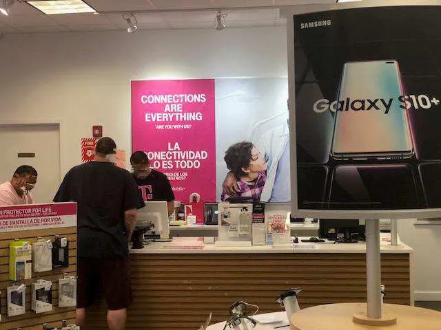  Interior photo of T-Mobile Store at S Main St & William St, Port Chester, NY 