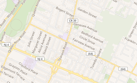 map of 1199 Teaneck Road Teaneck, NJ 07666