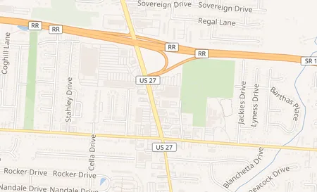 map of 8324 Colerain Ave. Cincinnati, OH 45239