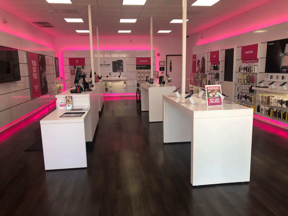 Interior photo of T-Mobile Store at SW 1st Ave & Birch St, Canby, OR
