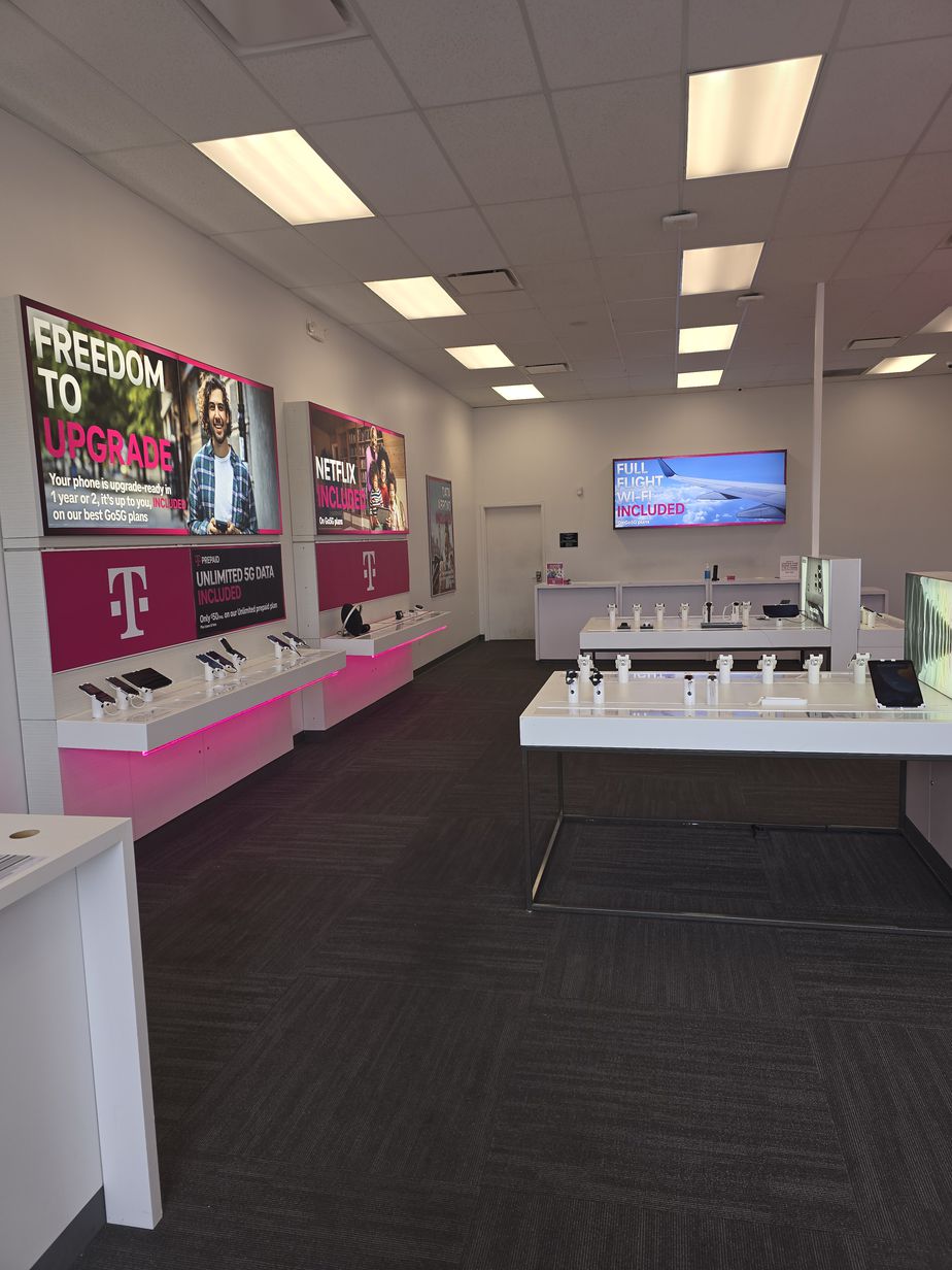 Interior photo of T-Mobile Store at 21st St & Executive Dr W, Newark, OH