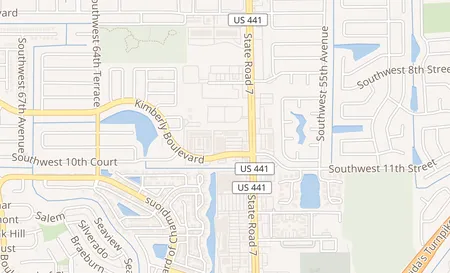 map of 2732 Davie Blvd Ft Lauderdale, FL 33312