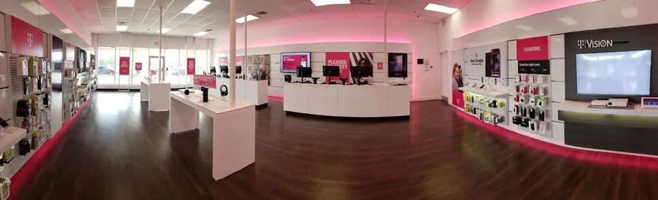 Interior photo of T-Mobile Store at Reaville Ave & Route 202, Flemington, NJ