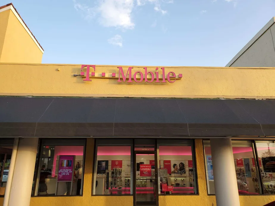 Exterior photo of T-Mobile store at Sw 56th Street & Sw 137th Ave, Miami, FL