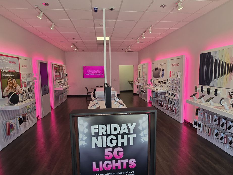 Interior photo of T-Mobile Store at The Commons at the Madera Fair, Madera, CA