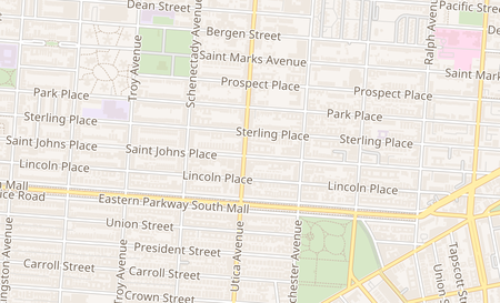 map of 235 Utica Ave # 4 Brooklyn, NY 11213