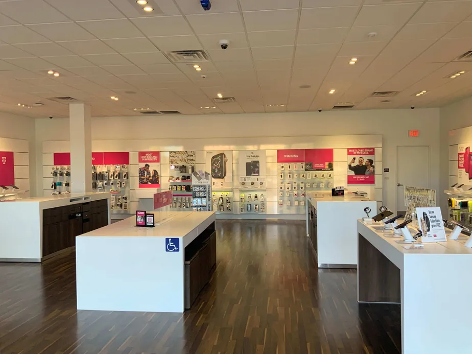 Interior photo of T-Mobile Store at N 10th & W Trenton, McAllen, TX