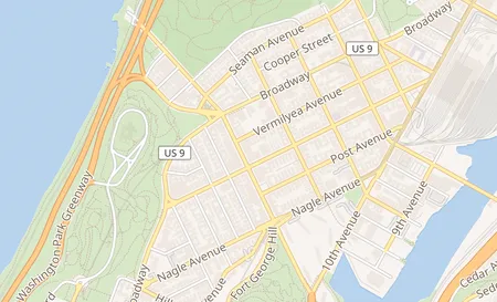 map of 175 Dyckman St. New York, NY 10040