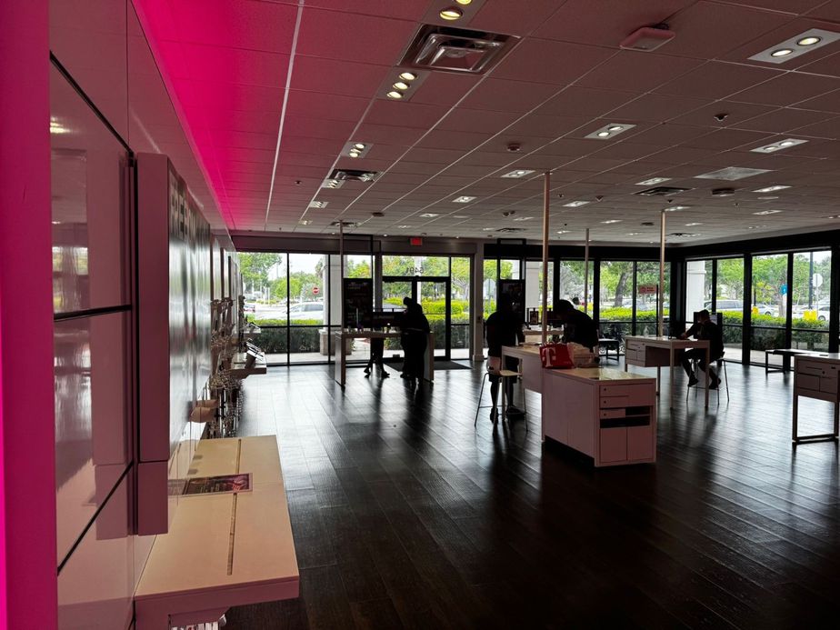 Interior photo of T-Mobile Store at Hwy 441 & Atlantic, Margate, FL