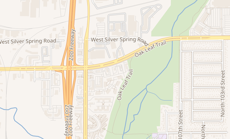 map of 11231 W Silver Spring Drive B Milwaukee, WI 53225