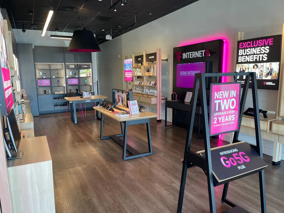 Interior photo of T-Mobile Store at Katella & Euclid, Anaheim, CA