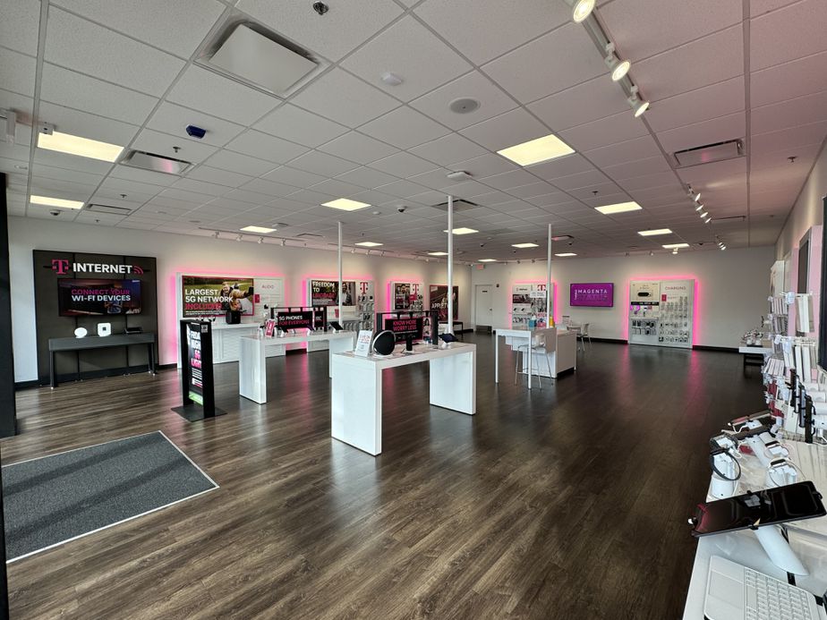 Interior photo of T-Mobile Store at Westview Promenade, Frederick, MD