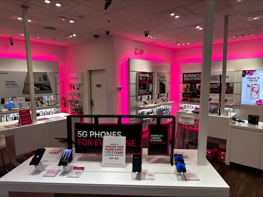  Interior photo of T-Mobile Store at Cumberland Mall, Atlanta, GA 