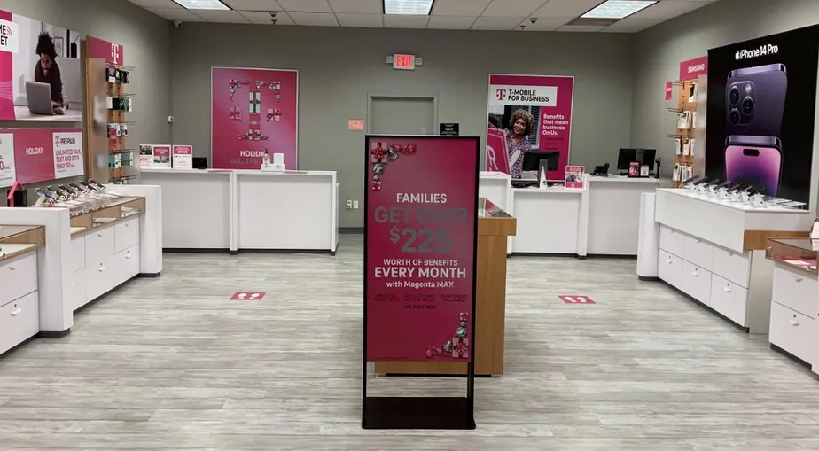 Interior photo of T-Mobile Store at Mclean Ave & Cumberland Dr, Yonkers, NY