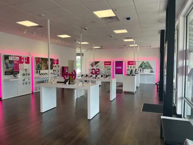 Interior photo of T-Mobile Store at Cobb Corners Dr & Benvenue Rd, Rocky Mount, NC