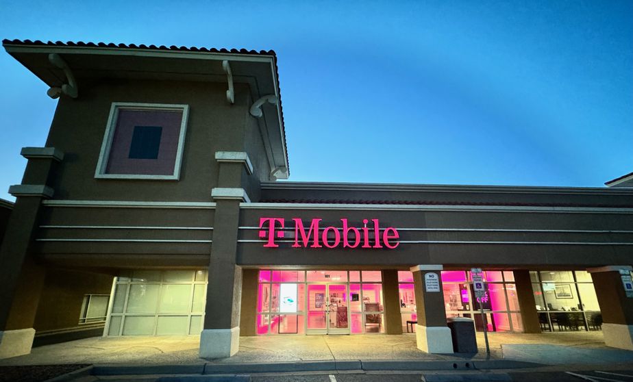 Exterior photo of T-Mobile Store at N Zaragoza Rd & Saul Kleinfeld Dr, El Paso, TX