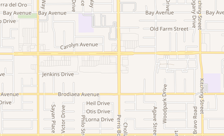 map of 14055 Perris Blvd 107A Moreno Valley, CA 92553