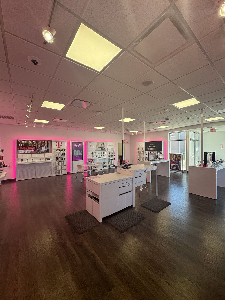 Interior photo of T-Mobile Store at Calumet Ave & S 32nd St, Manitowoc, WI