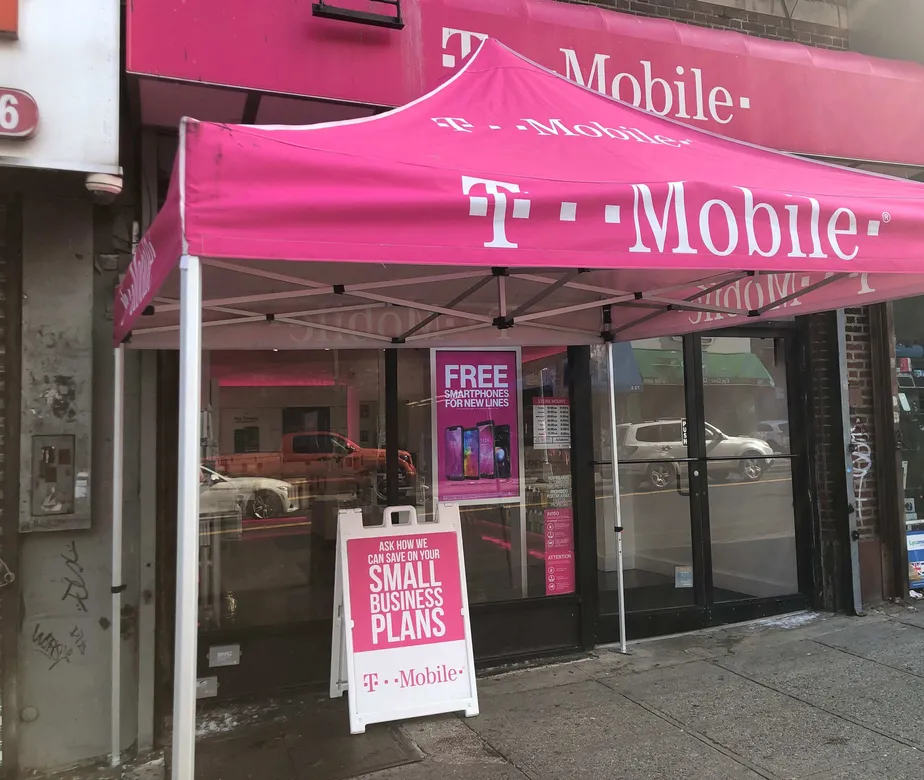  Exterior photo of T-Mobile store at E 170th St & Walton Ave, Bronx, NY 
