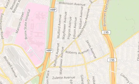 map of 2923 Westchester Ave Bronx, NY 10461