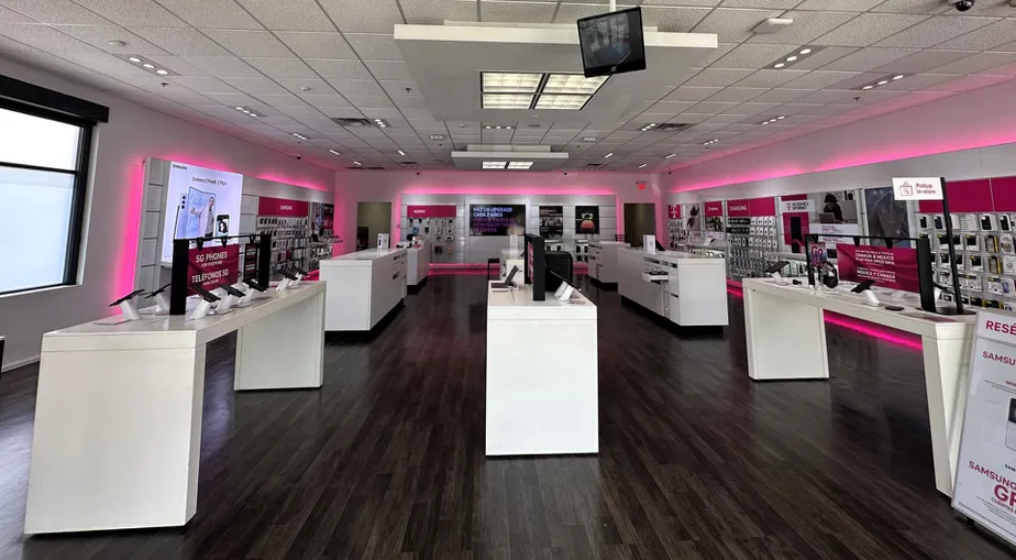 Interior photo of T-Mobile Store at I-45 & West Rd, Houston, TX