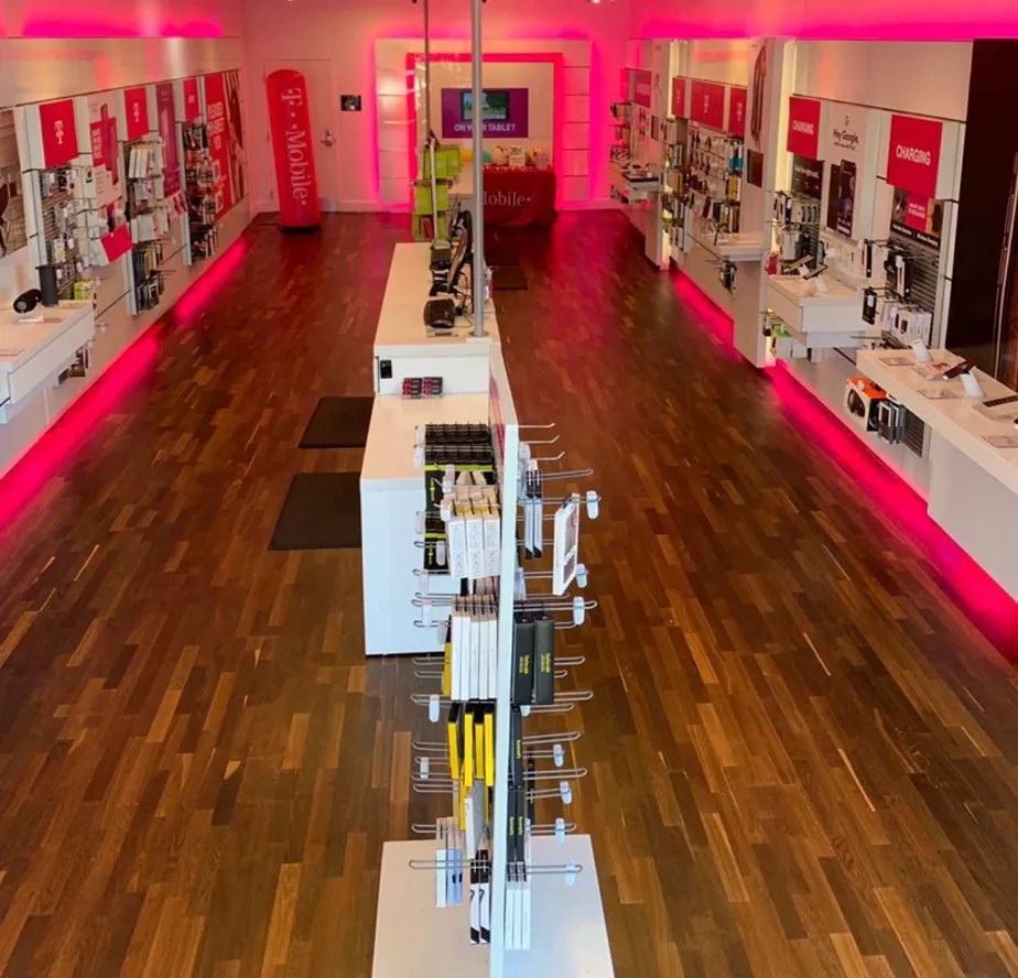 Interior photo of T-Mobile Store at W Northern Ave & N 93rd Ave, Glendale, AZ