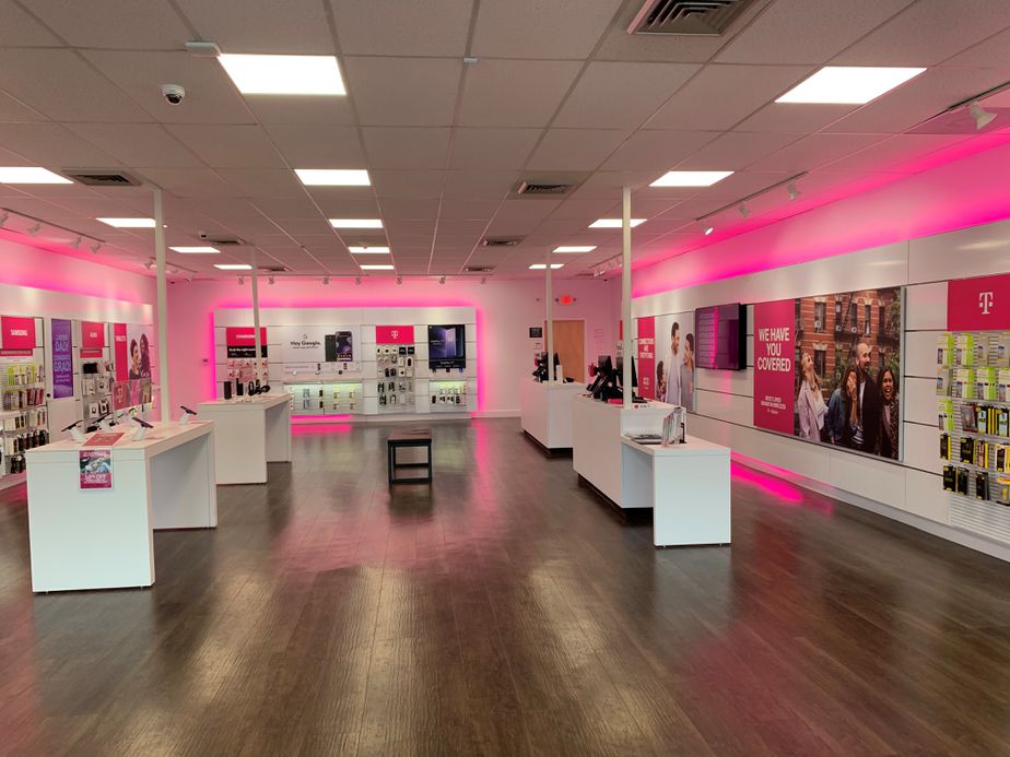 Interior photo of T-Mobile Store at E Main St & Mainline Dr, Westfield, MA