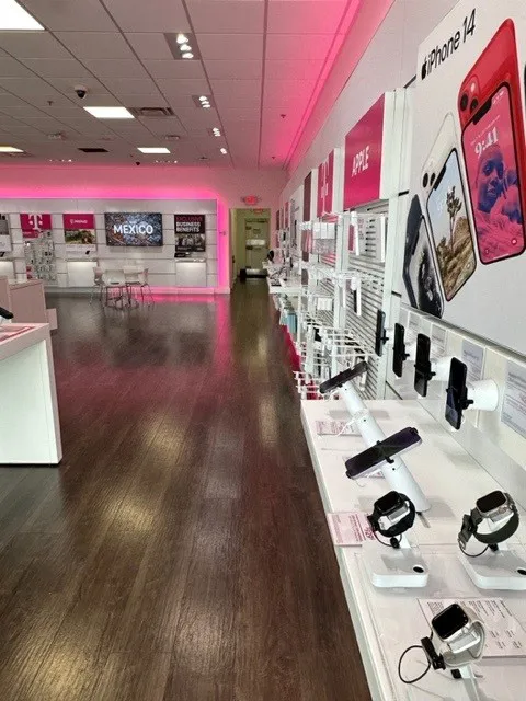 Interior photo of T-Mobile Store at E Frontage Rd & Old Square Rd, Jackson, MS