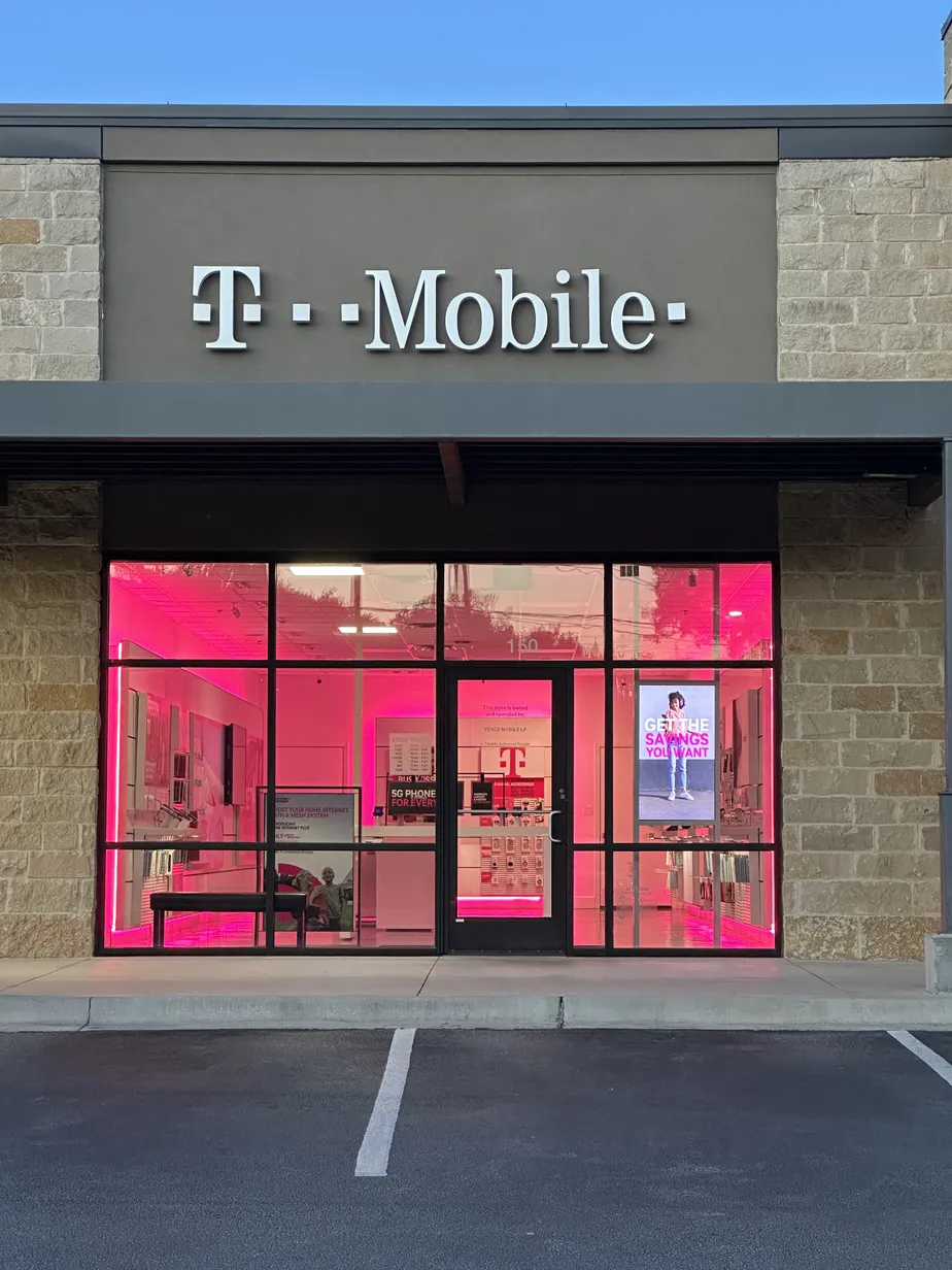  Exterior photo of T-Mobile Store at Park at Bee Cave, Austin, TX 