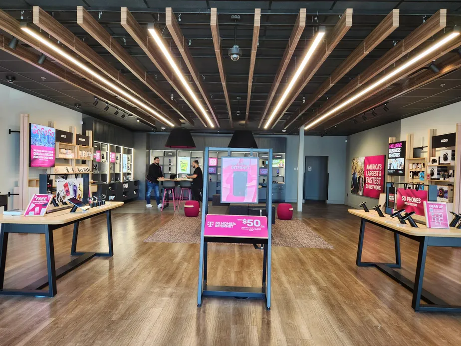 Interior photo of T-Mobile Store at Palm Valley, Round Rock, TX