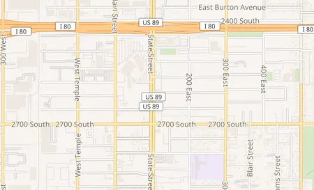 map of 2583 S. State Street South Salt Lake, UT 84115
