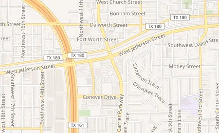 map of 510 S Carrier Pkwy Suite 151 Grand Prairie, TX 75051