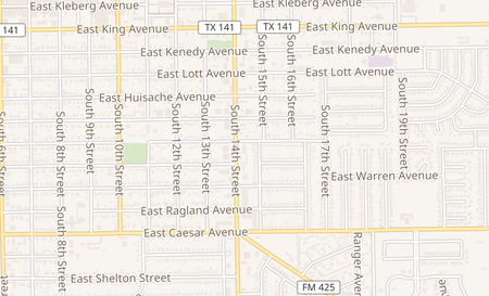 map of 700 S 14th St Suite D Kingsville, TX 78363