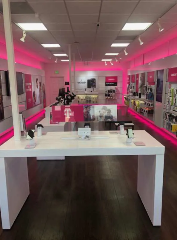 Interior photo of T-Mobile Store at Spartanburg Hwy & Chadwick Ave, Hendersonville, NC