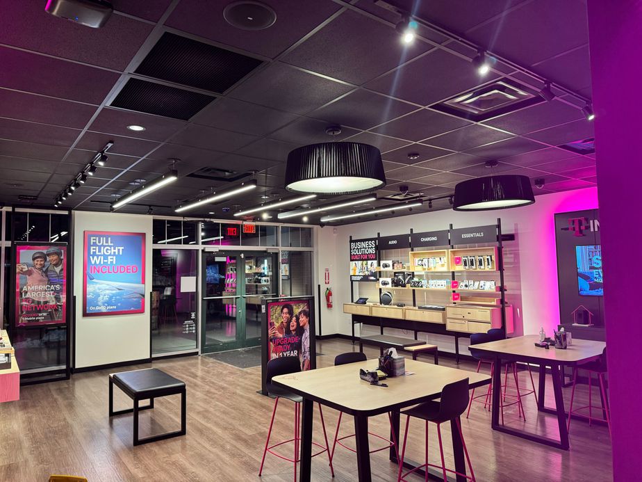 Interior photo of T-Mobile Store at Riverpoint Village, Fox Point, WI