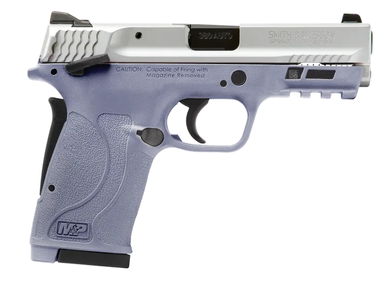 Smith & Wesson M&P 380 Shield EZ .380ACP Crushed Orchid w/Stainless Slide Handgun 8+1 3.675" 13328 - Smith & Wesson