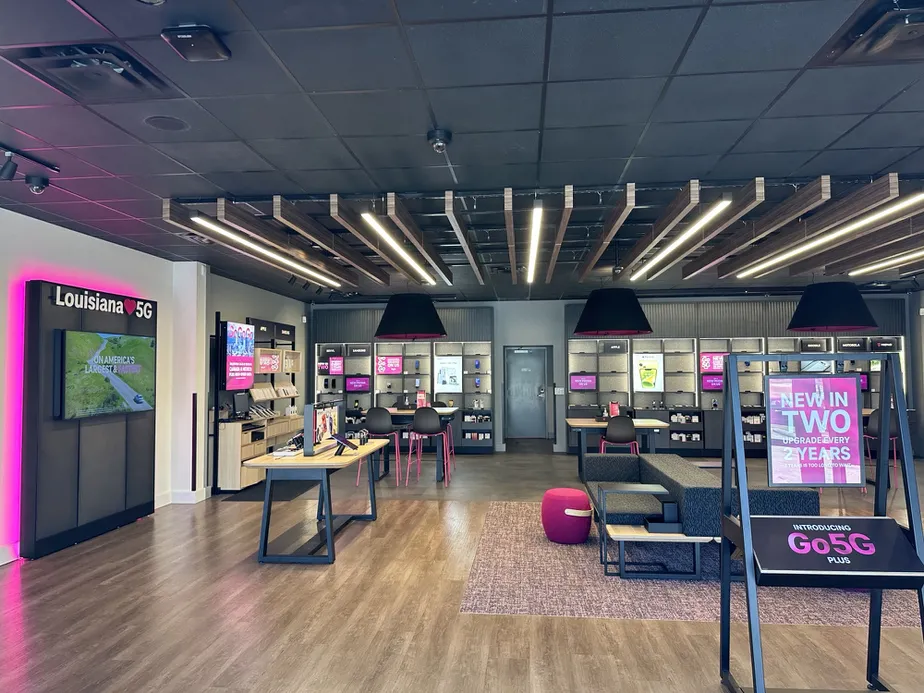 Interior photo of T-Mobile Store at Bluebonnet Blvd & Perkins Rd, Baton Rouge, LA