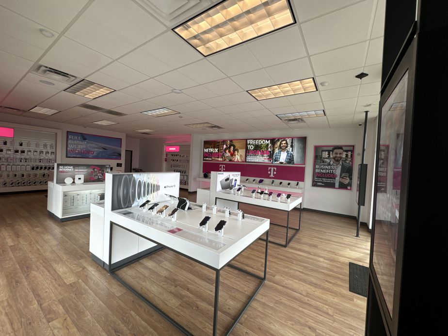 Interior photo of T-Mobile Store at Voyager Pkwy & N Gate Blvd, Colorado Springs, CO