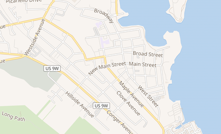 map of 37 New Main St Haverstraw, NY 10927