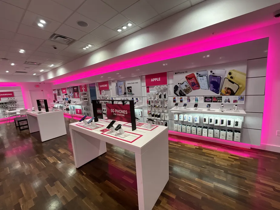 Interior photo of T-Mobile Store at Treasure Coast, Jensen Beach, FL