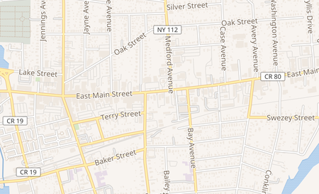 map of 240 East Main Street. Patchogue, NY 11772