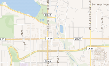 map of 1700 Rice St. Ste I Saint Paul, MN 55113