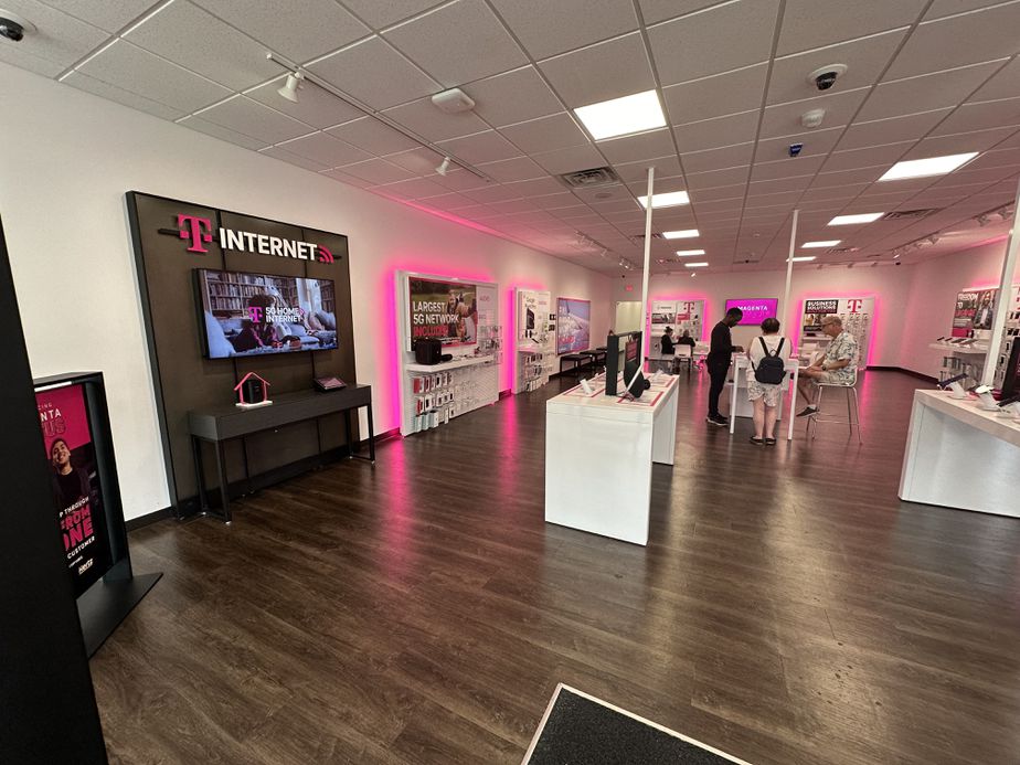 Interior photo of T-Mobile Store at N Monroe St & Silver Slipper Ln, Tallahassee, FL