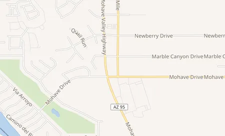 map of 2775 Miracle Mile Suite 4 Bullhead City, AZ 86442