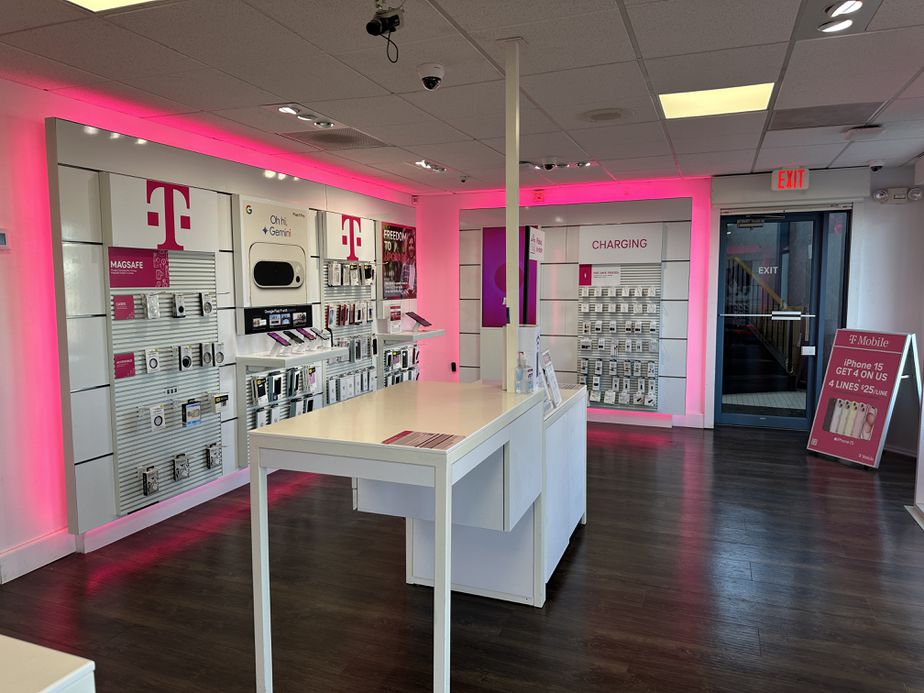 Interior photo of T-Mobile Store at Rt 38 - Lowes Center, Maple Shade, NJ