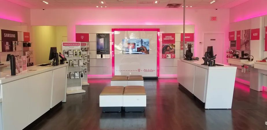 Interior photo of T-Mobile Store at Ann Street & Locust Street, Montgomery, AL