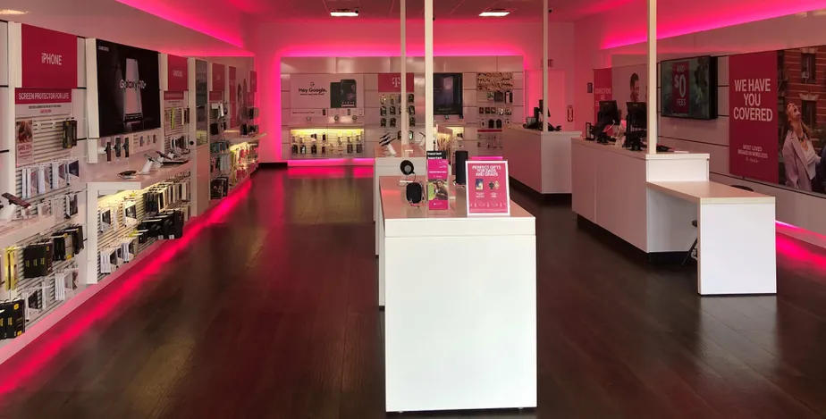 Interior photo of T-Mobile Store at Granite St & East Ave, Westerly, RI
