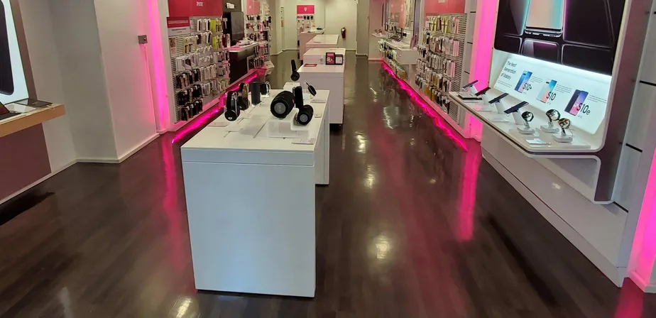 Interior photo of T-Mobile Store at Madison Avenue, New York, NY