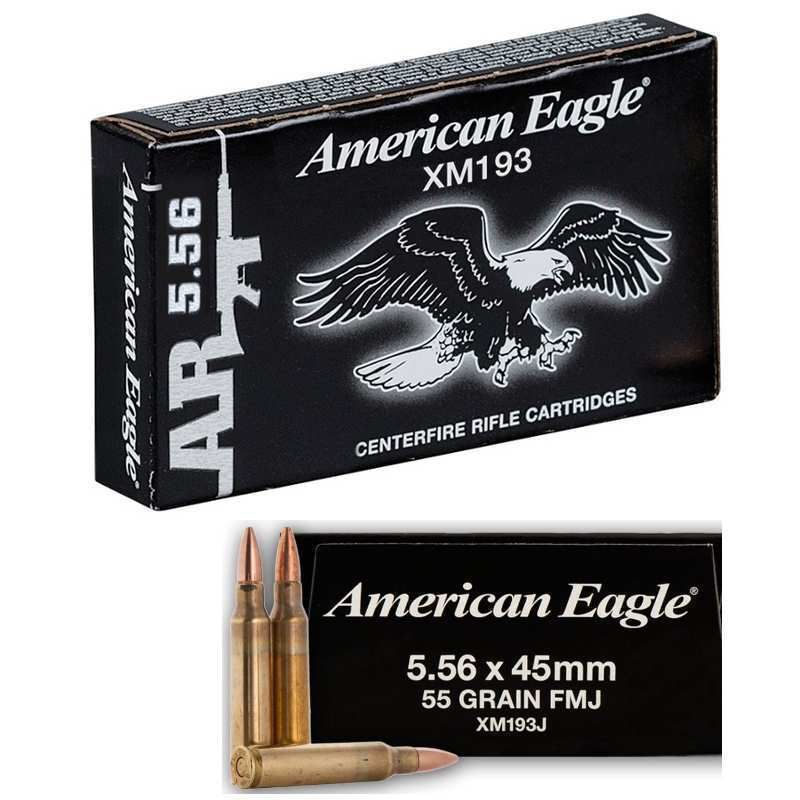 Federal Premium Ammunition Federal American Eagle 5 56x45mm 55 Grain Fmj Bt 20 Rounds Xm193 Bonita Springs Fl At Rural King Guns Bonita Springs Fl