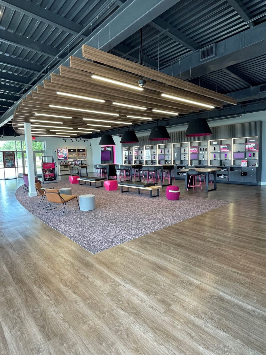 Interior photo of T-Mobile Store at S Loop 289 & 66th, Lubbock, TX